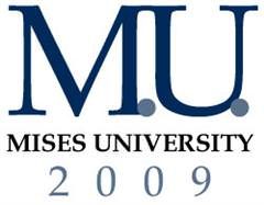 Cover of Mises University 2009