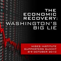 Cover of The Economic Recovery Washingtons Big Lie