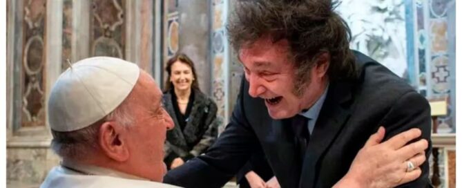 javier milei pope francis